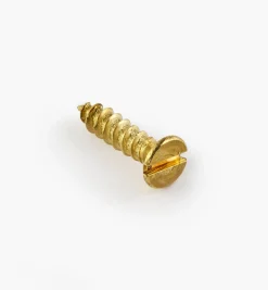 Lee Valley 3/8" #2 Flat-Head Brass Screws