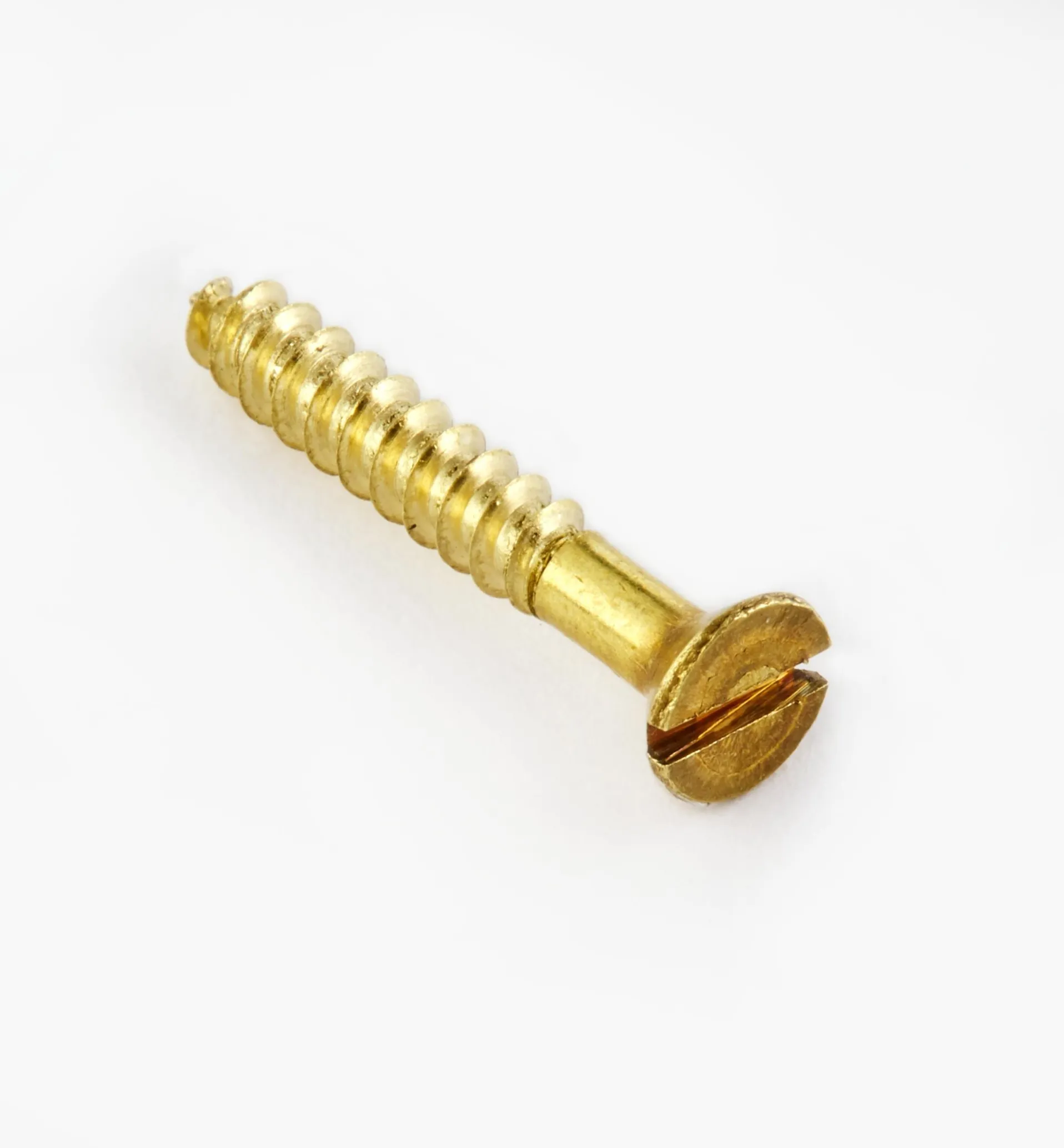 Lee Valley 5/8" #2 Flat-Head Brass Screws