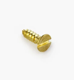 Lee Valley 3/8" #4 Flat-Head Brass Screws