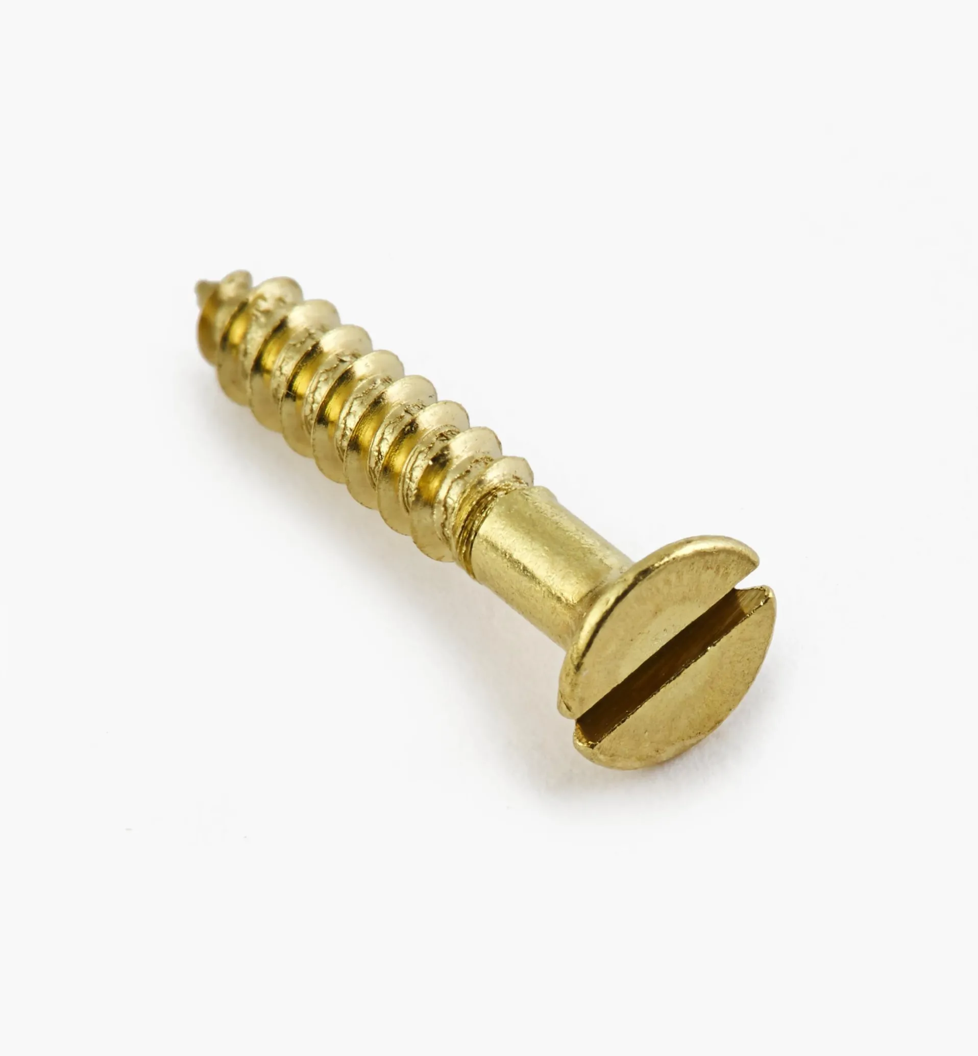 Lee Valley 5/8" #4 Flat-Head Brass Screws