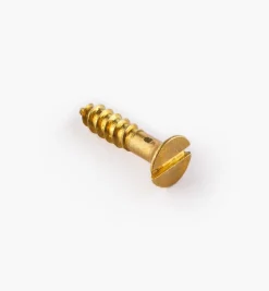 Lee Valley 5/8" #6 Flat-Head Brass Screws