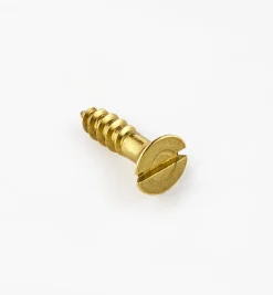 Lee Valley 5/8" #8 Flat-Head Brass Screws