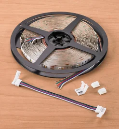 Lee Valley 32' Color-Controlled RGB+W LED Tape Light Set, 30+30 LEDs/m