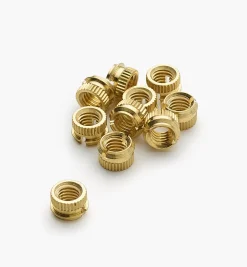 Lee Valley 10-32 E-Z Fin Insert Nuts