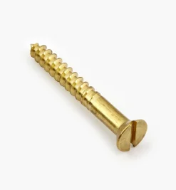 Lee Valley #12 Flat-Head Brass Screws