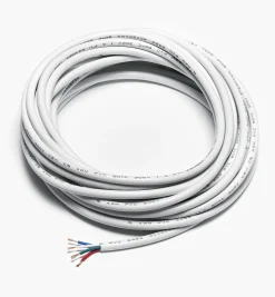 Lee Valley 20 Ga. Four-Conductor In-Wall Wire For Color-Controlled (RGB) LED Lighting (12V)