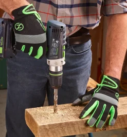 Lee Valley 3 Pairs Of Universal-Fit Ultra-Suede Gloves