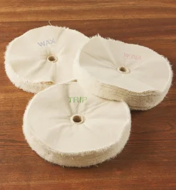 Lee Valley 8" Replacement Buffs For Beall 3-On Lathe System