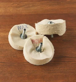 Lee Valley 4" Replacement Buffs For Motors