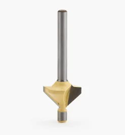 Lee Valley 1/8" Shank Carbide-Tipped Chamfer Router Bit