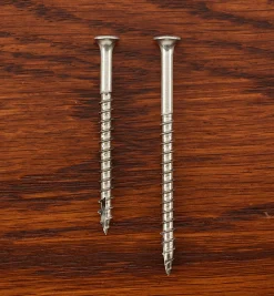 Lee Valley 18-8 Stainless-Steel #10 Flat-Head Screws