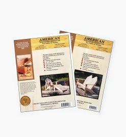 Lee Valley Adirondack California-Style Furniture Plans