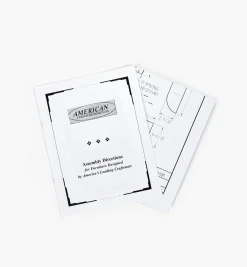 Lee Valley Adirondack California-Style Furniture Plans