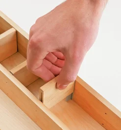 Lee Valley Adjustable Drawer Inserts