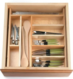 Lee Valley Adjustable Drawer Inserts