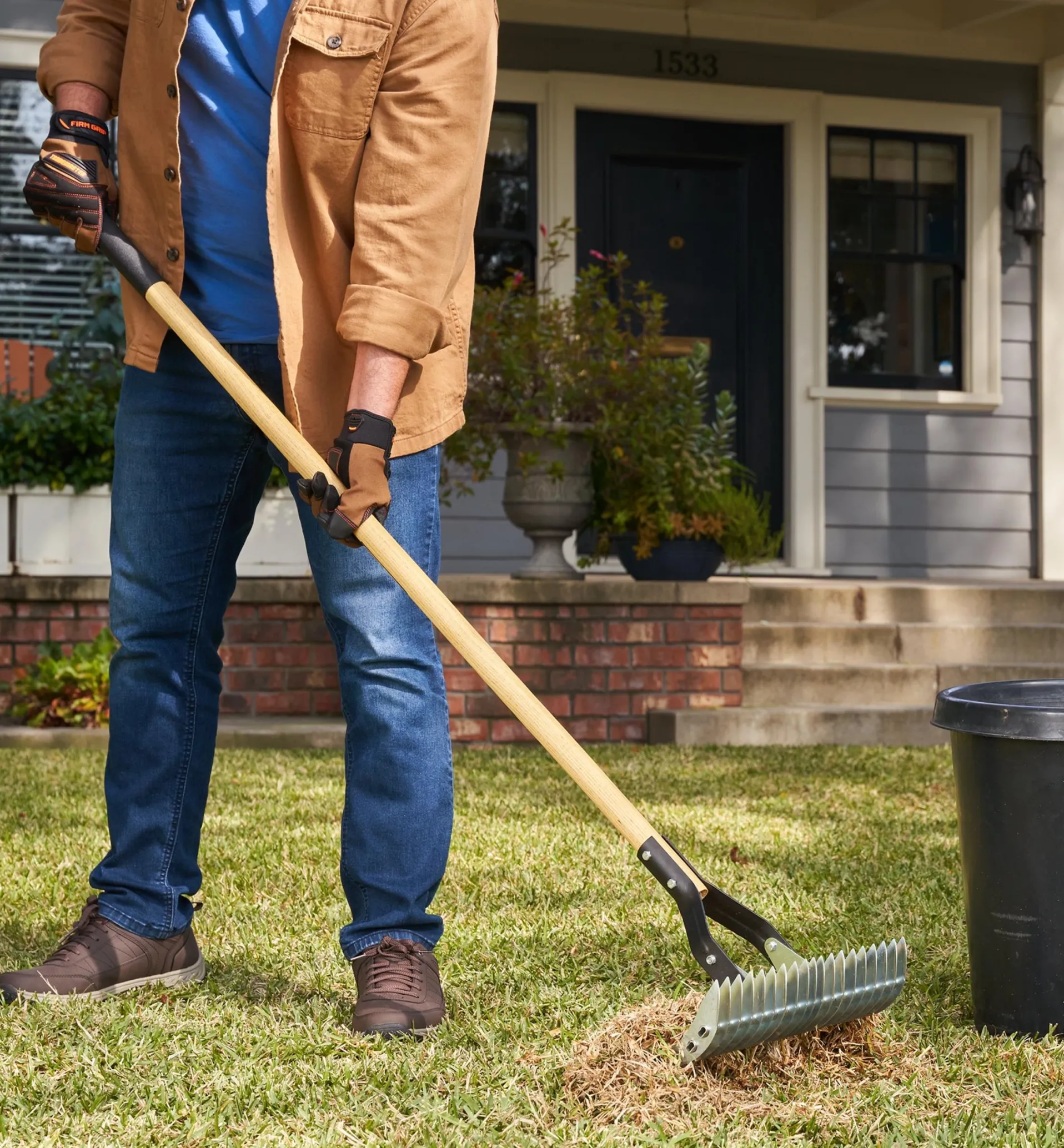 Lee Valley Adjustable Thatch Rake