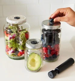 Lee Valley Airtender Food Vacuum-Storage Starter Set