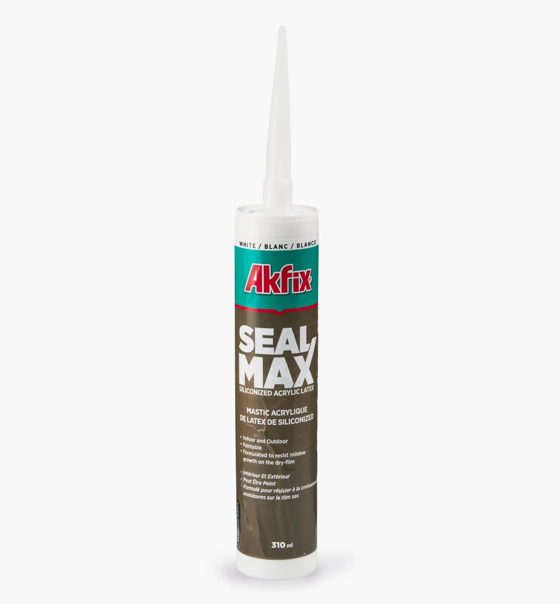 Lee Valley Akfix Seal Max Acrylic Sealant