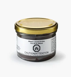 Lee Valley Allbäck Brown Linseed Oil Wax