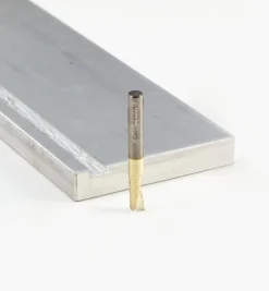 Lee Valley Amana 1/4" CNC Router Bit For Cutting Aluminum