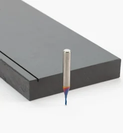 Lee Valley Amana Upcut CNC Bits For Cutting Plastic