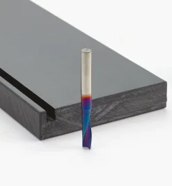 Lee Valley Amana Upcut CNC Bits For Cutting Plastic