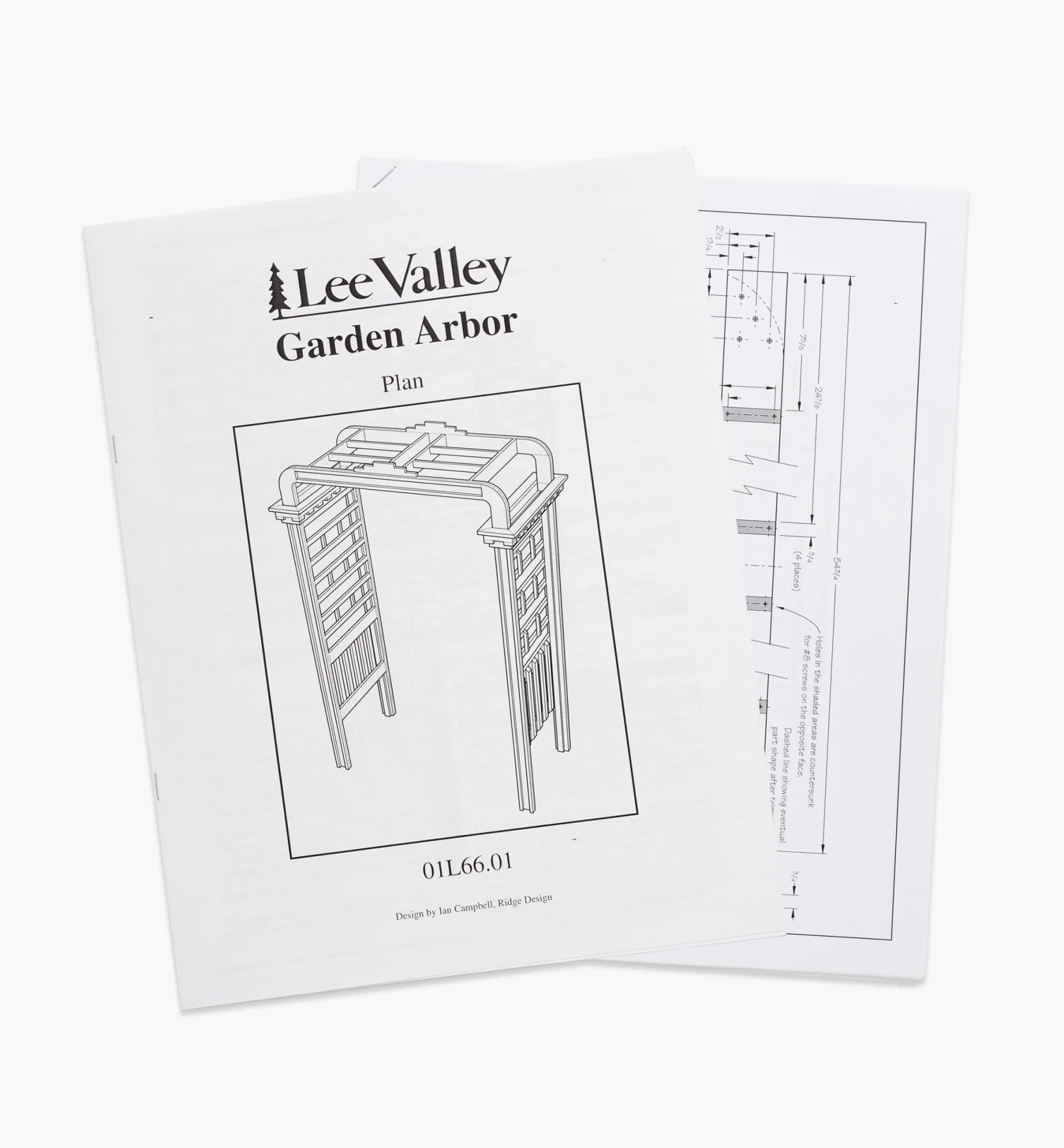 Lee Valley Arbor Plan