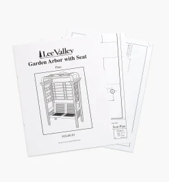 Lee Valley Arbor With Seat Plan