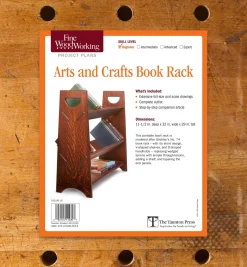 Lee Valley Arts And Crafts Book Rack Plan