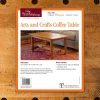 Lee Valley Arts And Crafts Coffee Table Plan