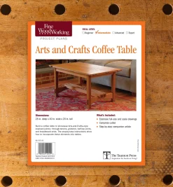 Lee Valley Arts And Crafts Coffee Table Plan