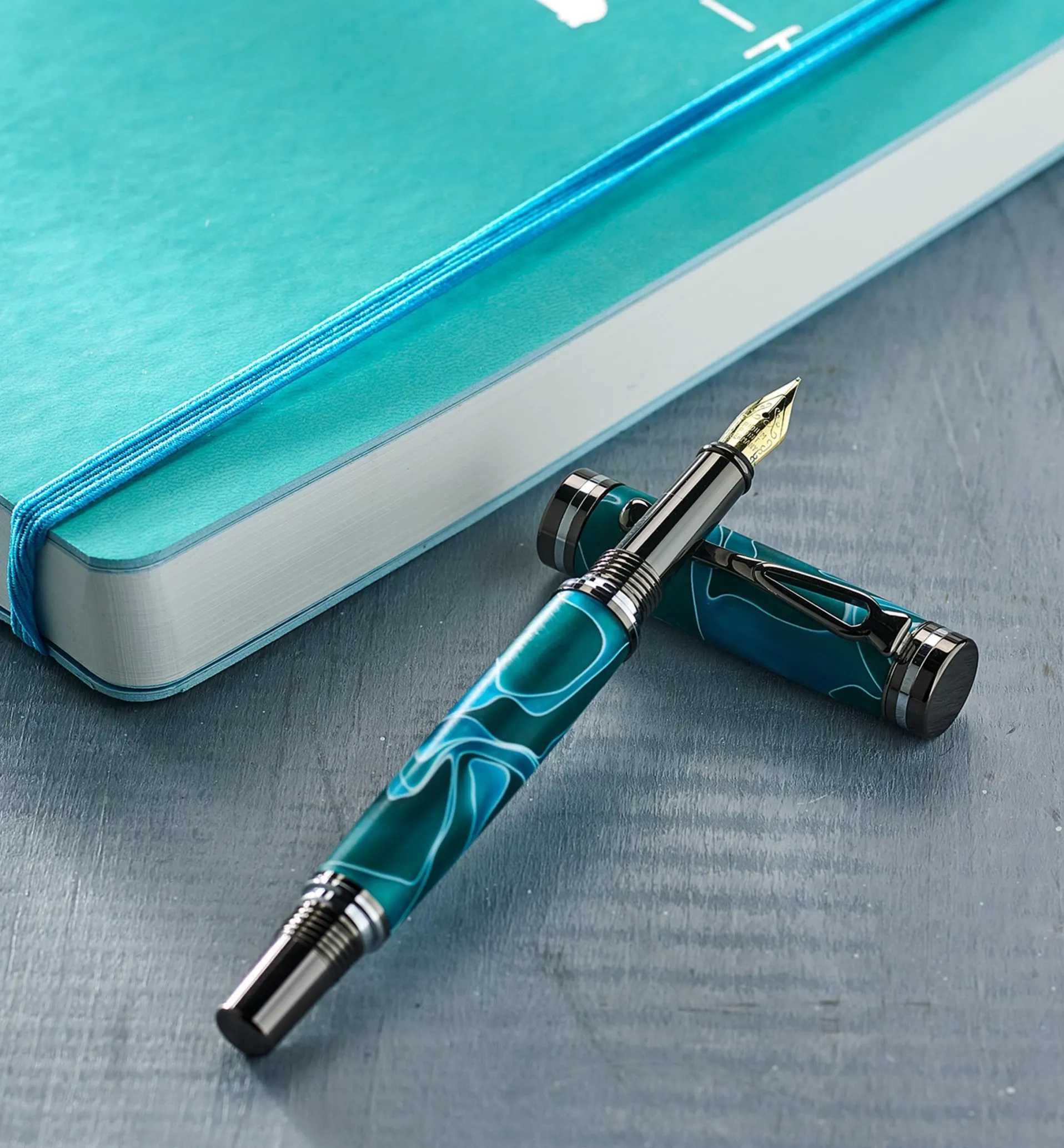 Lee Valley Atracia Fountain Pen Hardware