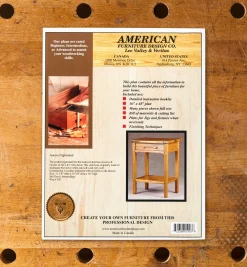 Lee Valley Aurora Nightstand Plan