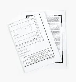 Lee Valley Aurora Nightstand Plan