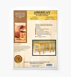 Lee Valley Aurora Table Desk Plan