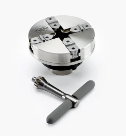 Lee Valley Axminster Stainless-Steel SK100 Scroll Chuck