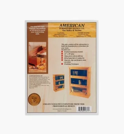 Lee Valley Barrister's Bookcase Plan