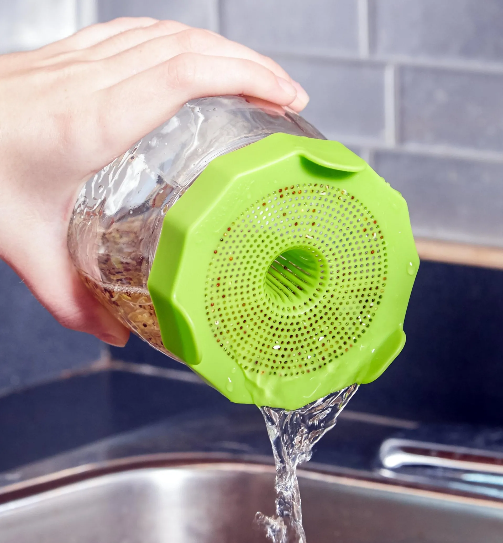 Lee Valley Bean Screen Sprouting Lids