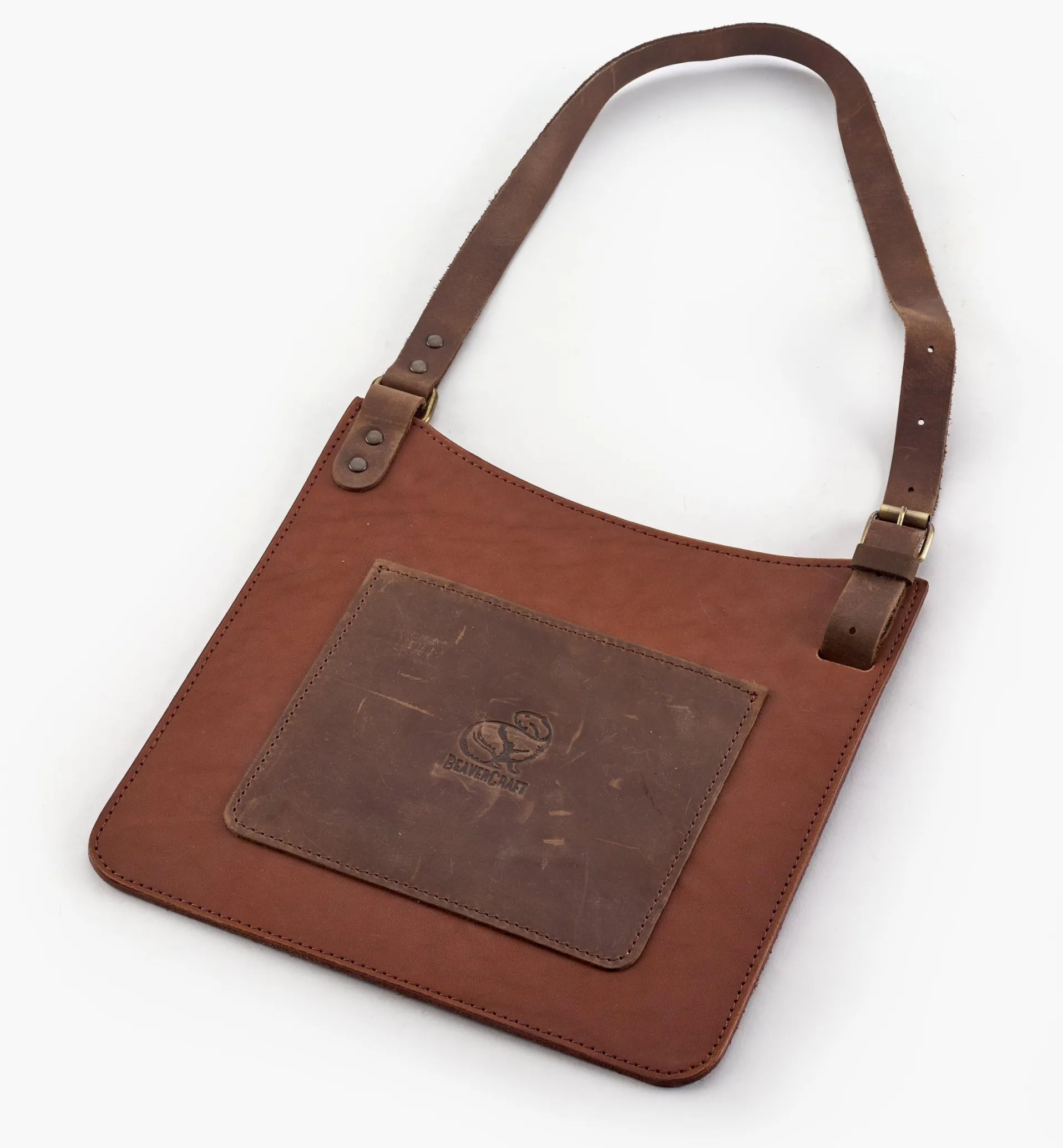 Lee Valley BeaverCraft Carver's Leather Chest Apron