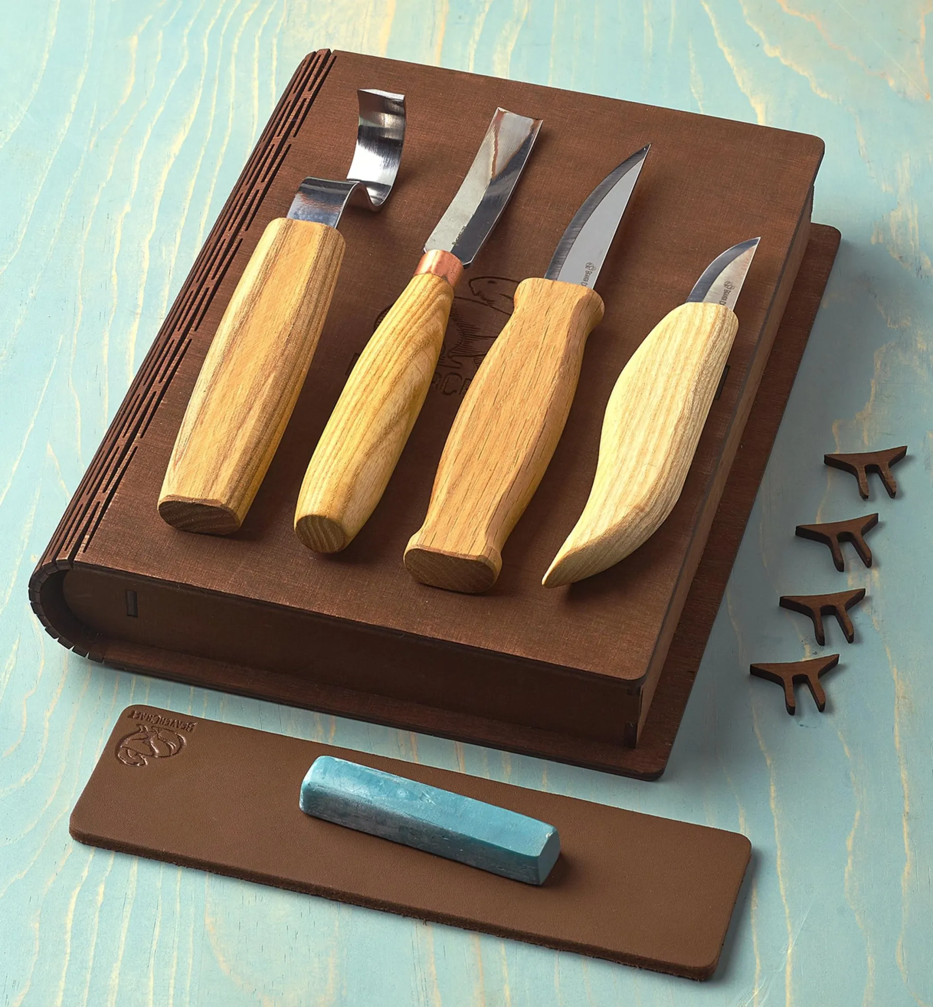 Lee Valley BeaverCraft Spoon Carving Set