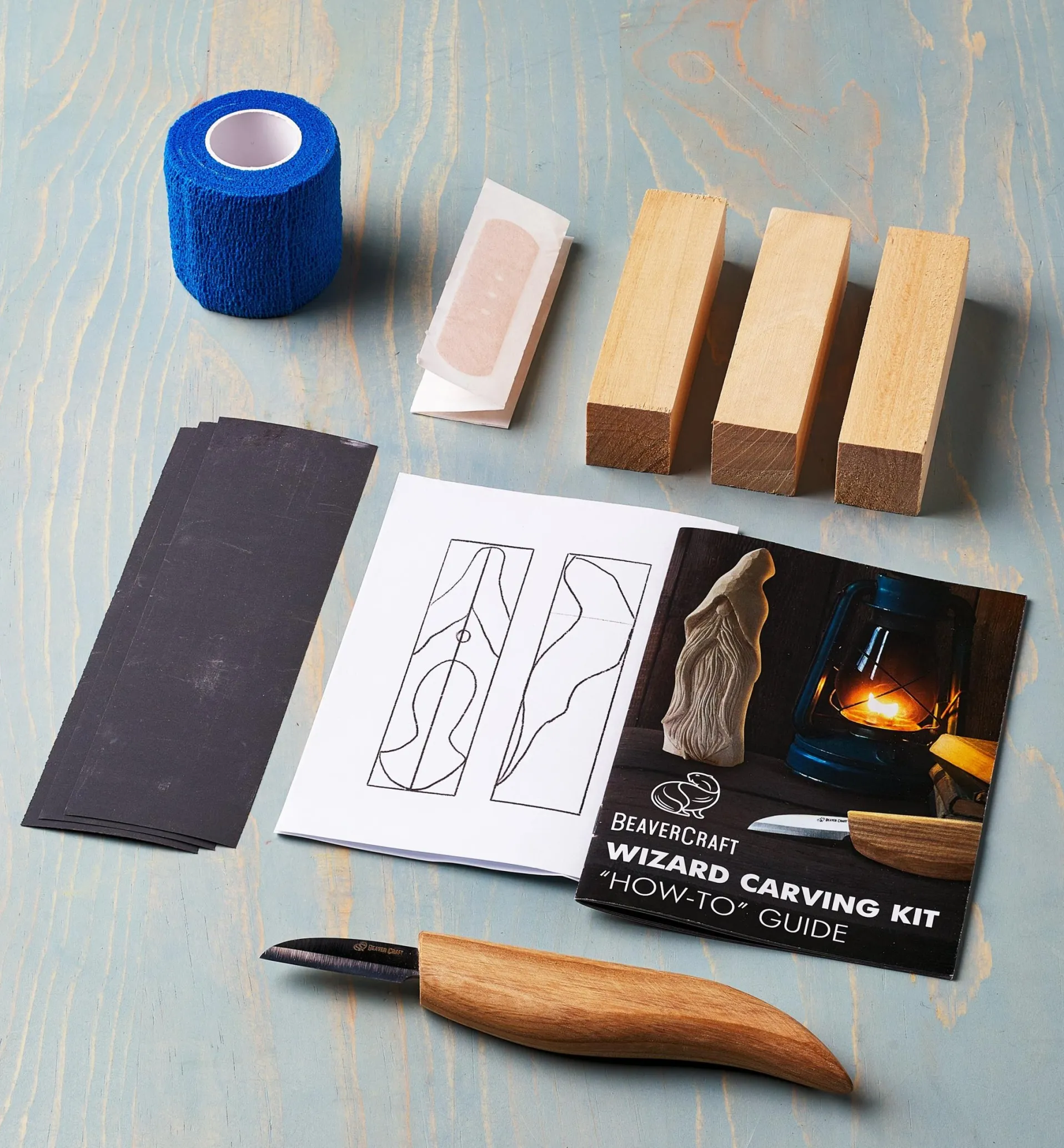 Lee Valley BeaverCraft Wizard Carving Kit