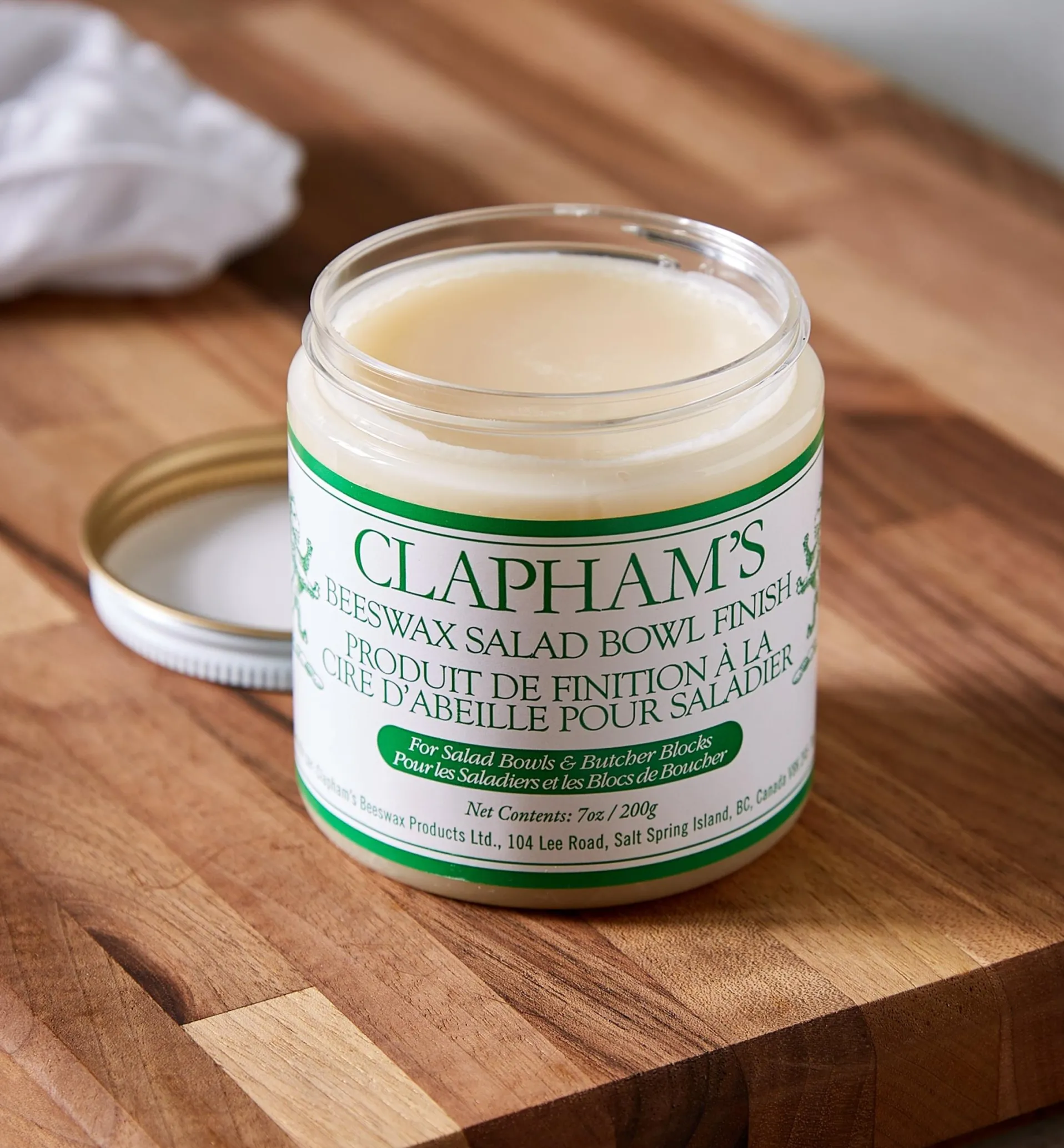 Lee Valley Beeswax Salad Bowl Finish