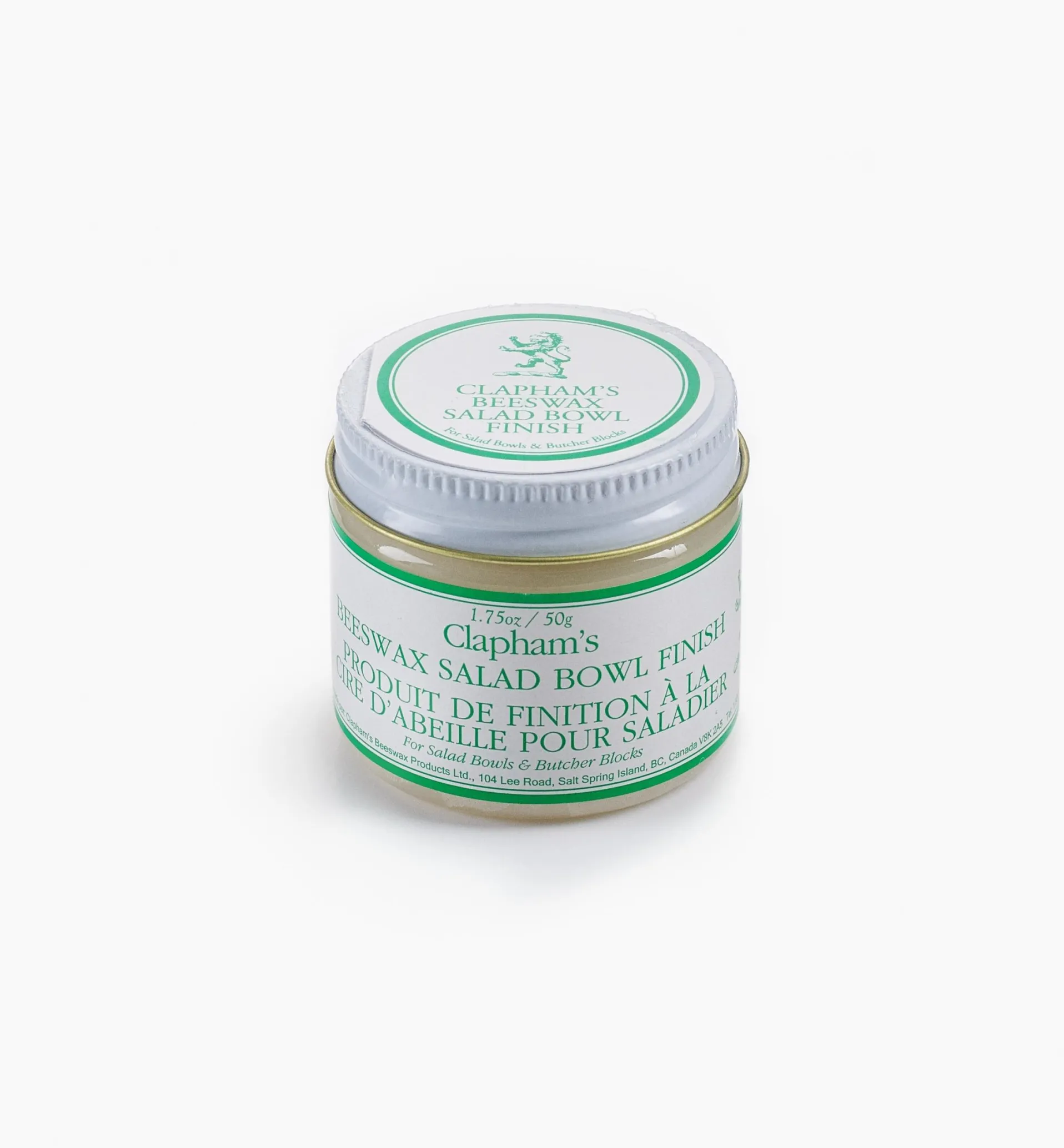 Lee Valley Beeswax Salad Bowl Finish