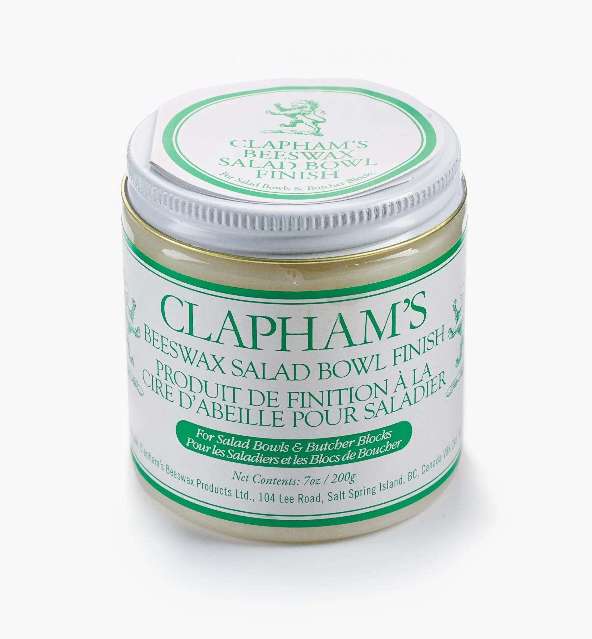 Lee Valley Beeswax Salad Bowl Finish