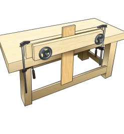Lee Valley Benchcrafted Moxon Vise Hardware