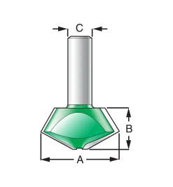 Lee Valley Bird's-Mouth Joinery Bits