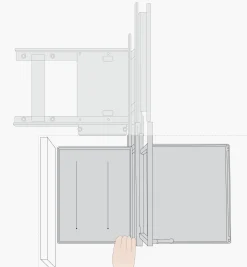 Lee Valley Blind-Corner Optimizer Unit