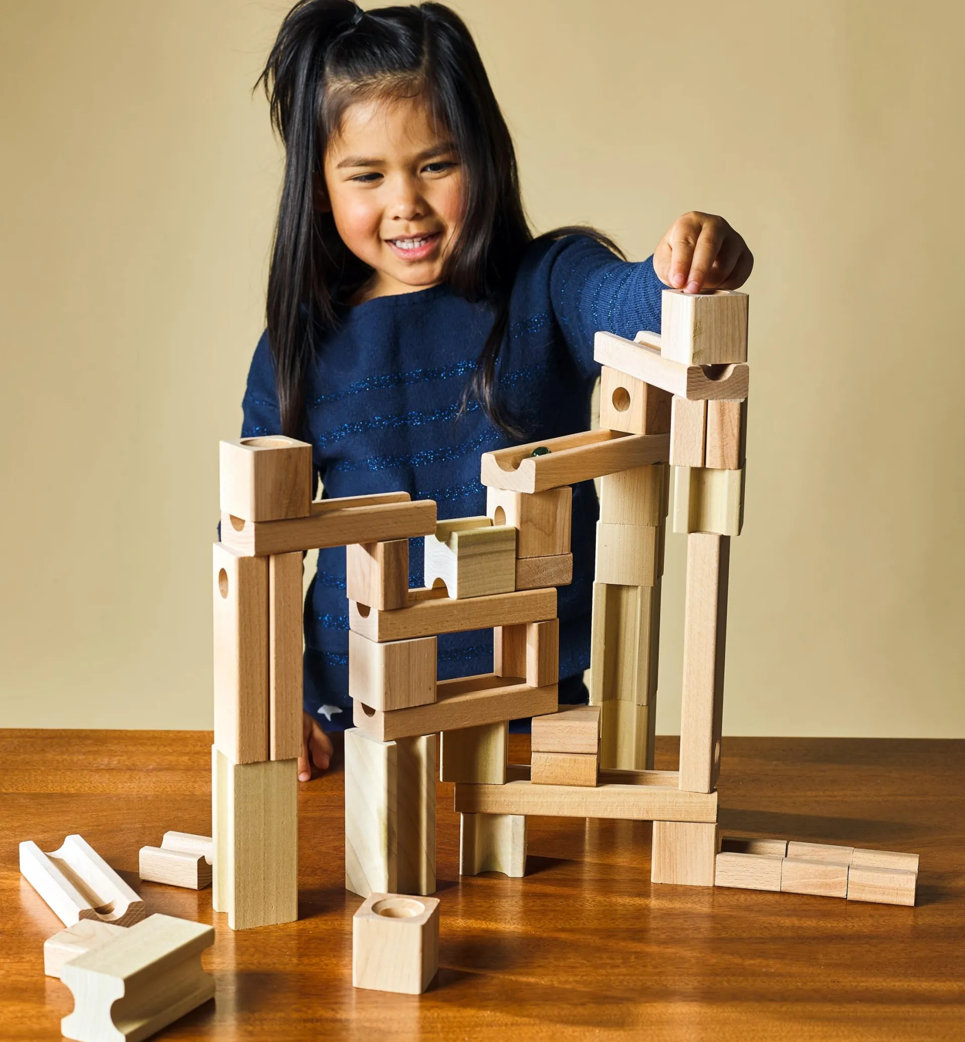 Lee Valley Blocks & Marbles Set