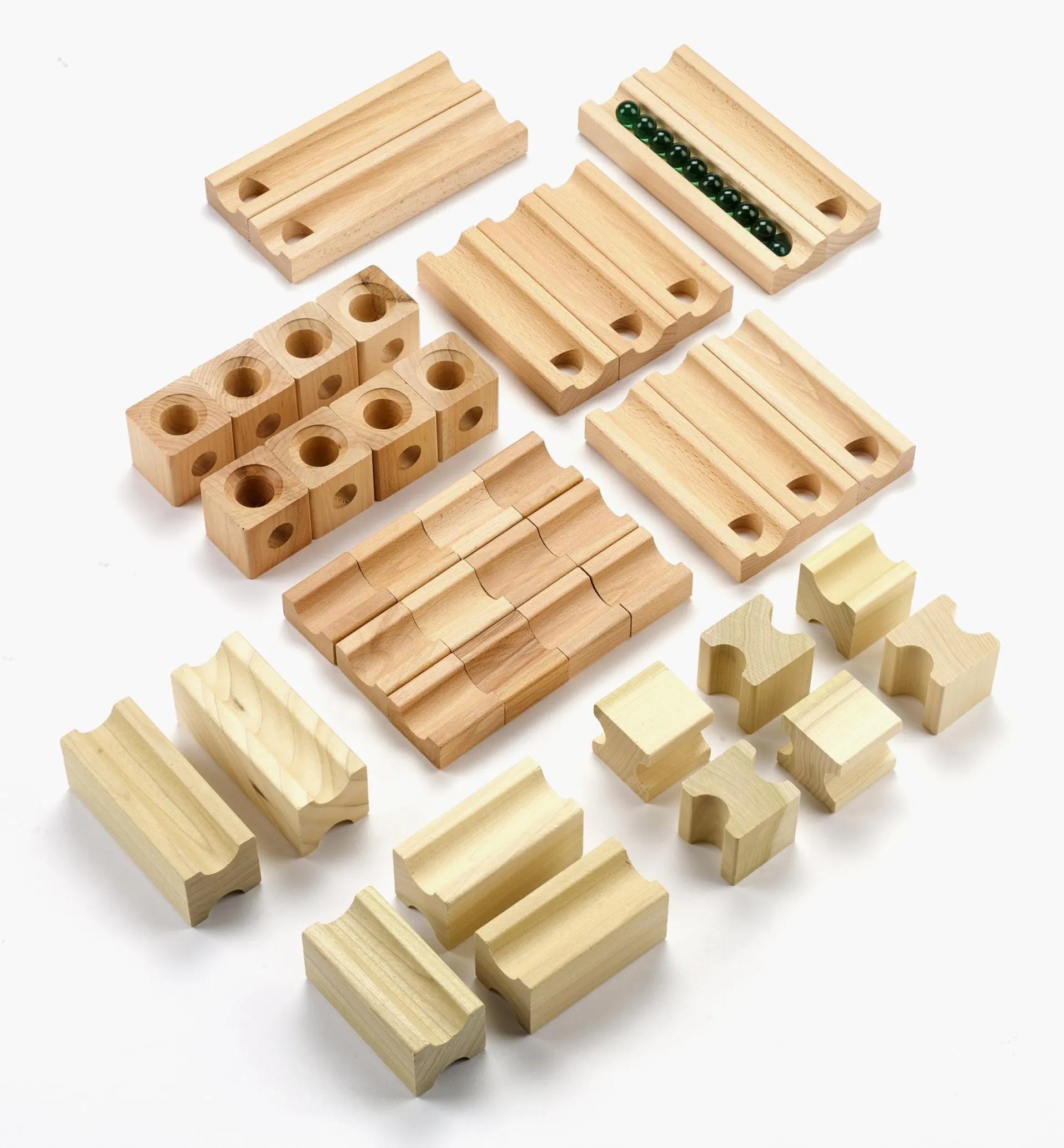 Lee Valley Blocks & Marbles Set
