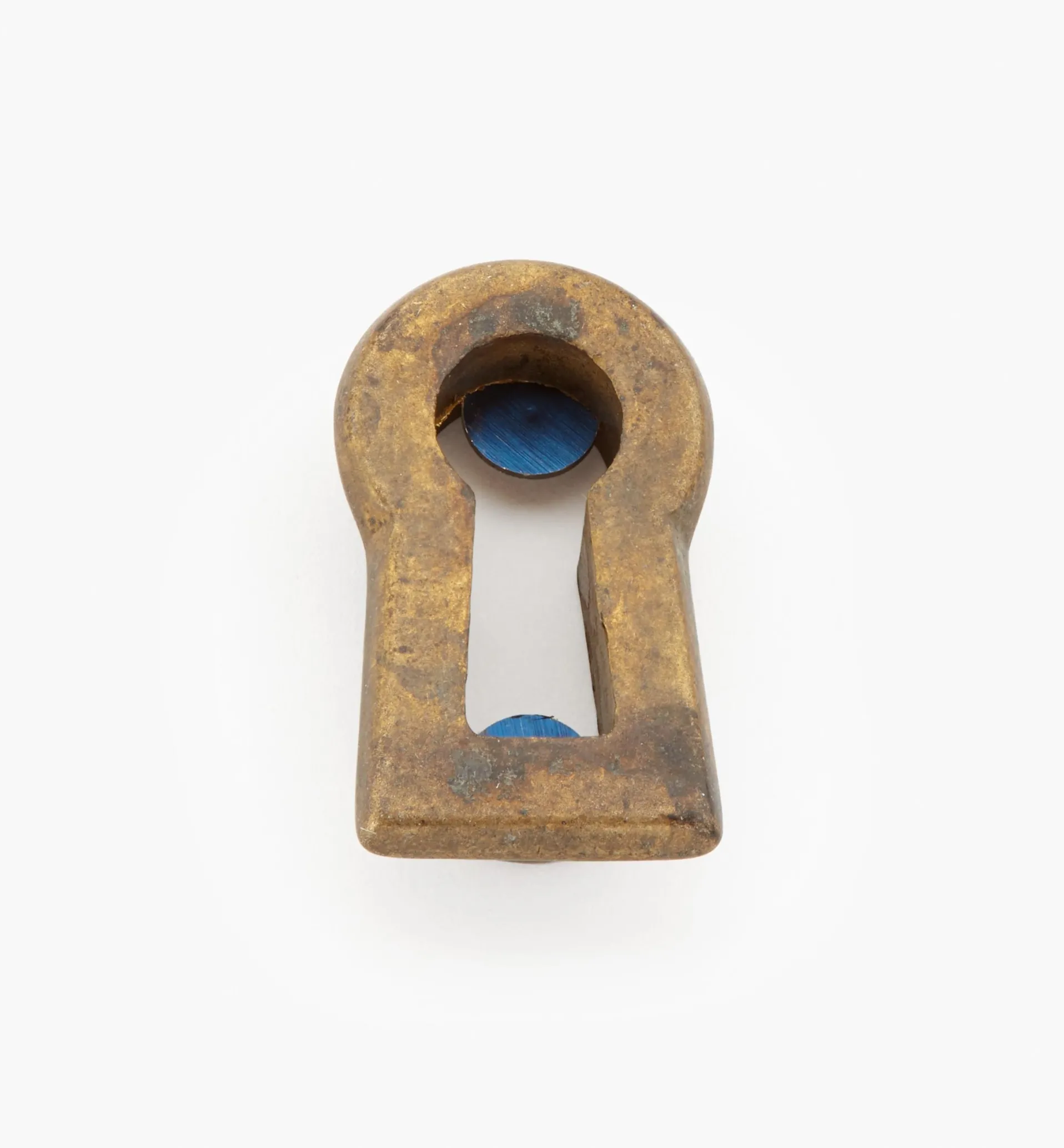 Lee Valley Brass Flat Spline Escutcheon